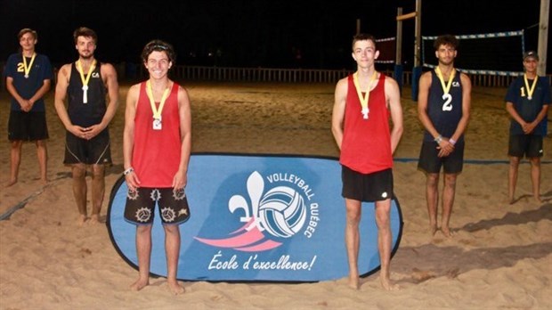De jeunes athlètes de l'école secondaire Veilleux se surpassent en volleyball