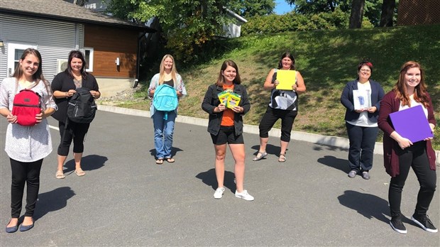 Plus de 150 enfants reçoivent du matériel scolaire du GRAP Beauce-Sartigan