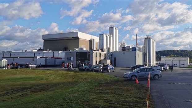 Une explosion chez Agropur à Beauceville ce matin