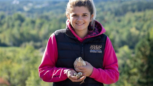 Visite guidée de la Bergerie O'viro avec sa jeune propriétaire, Véronique Boucher