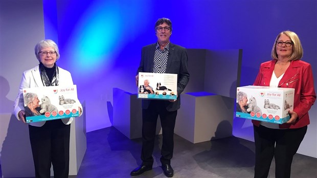 Des peluches thérapeutiques pour les aînés de la Fondation Santé Beauce-Etchemin