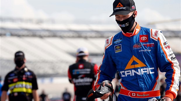 Le pilote Raphaël Lessard en piste demain en Alabama
