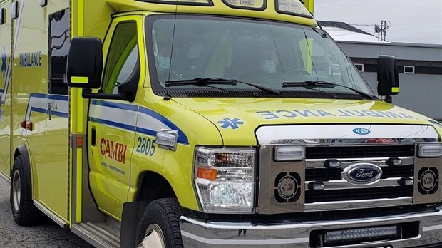 Collision sur la 16e rue à Saint-Georges Ouest