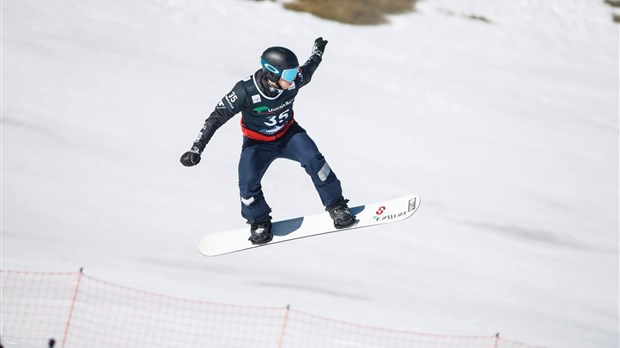 Snowboard cross: Éliot Grondin en piste ce samedi