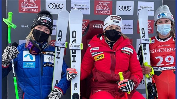 Marie-Michèle Gagnon retrouve le podium