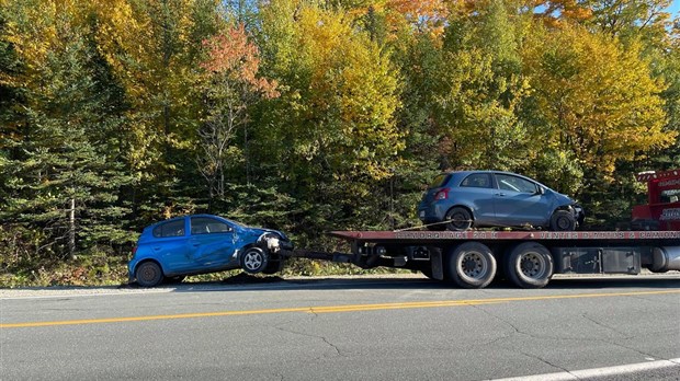 Deux blessés mineurs dans une collision à Sainte-Marie