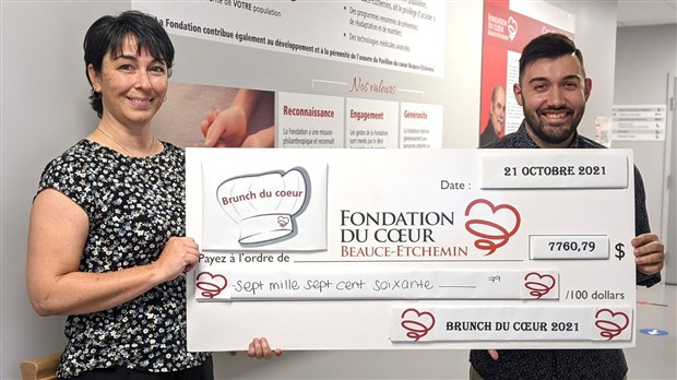 Le 33e Brunch du coeur récolte 7 761 $