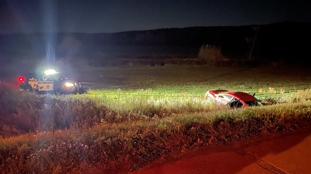 Une sortie de route après qu'un homme se soit endormi au volant