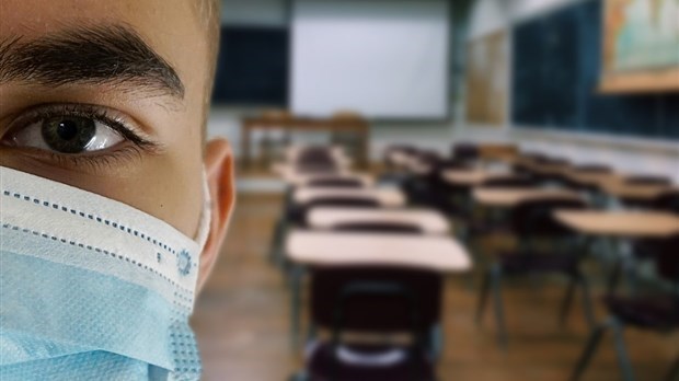 COVID-19 : le nombre de cas à la baisse dans les écoles de la région