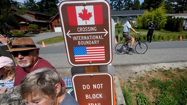 Assouplissement des mesures à la frontière canado-américaine lundi