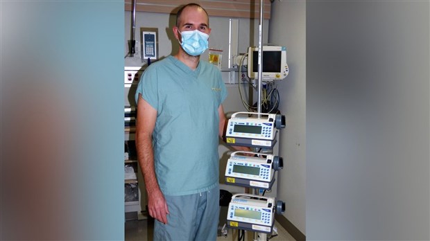 Des pousse-seringues supplémentaires pour l'Hôpital de Saint-Georges