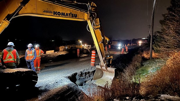 La circulation est perturbée entre Vallée-Jonction et Sainte-Marie