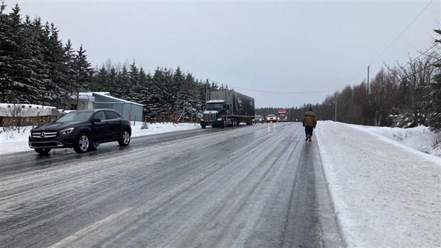 Tempête : la Route 204 ouverte à nouveau à la circulation