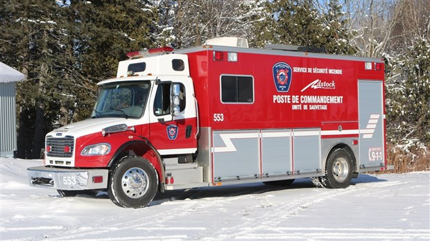 Un camion à 265 000 $ pour le service de sécurité incendie d'Adstock