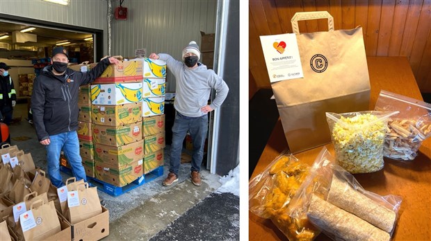 Don de 150 repas à Moisson Beauce