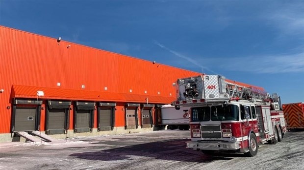 Intervention des pompiers chez Procycle