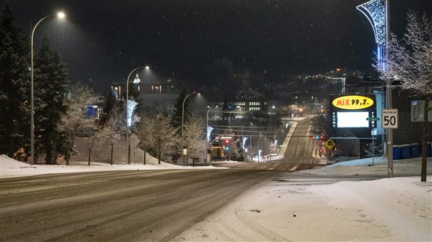 Avertissement de neige en Beauce-Etchemin