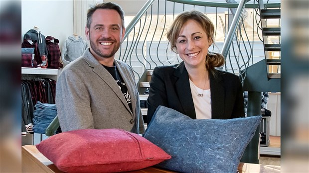 Un coussin écoresponsable fabriqué dans la région