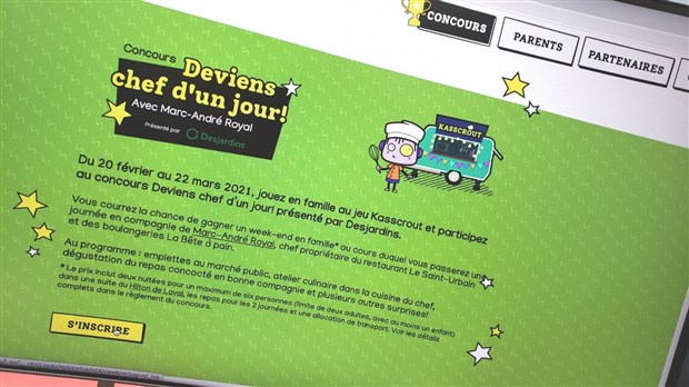 Jeu Kasscrout : Deviens chef d’un jour !