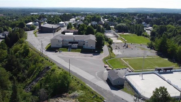 Normand DeLessard présente une vue aérienne de Saint-Benoît-Labre