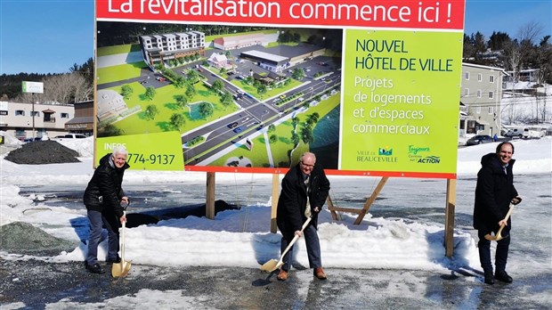 Beauceville présente la première phase de revitalisation de son centre-ville