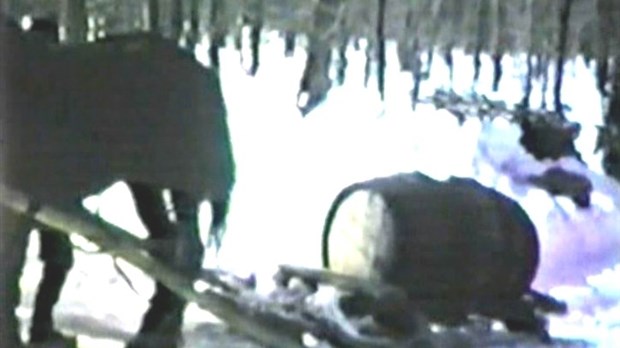 Normand DeLessard présente le temps des sucres à Vallée-Jonction en 1970