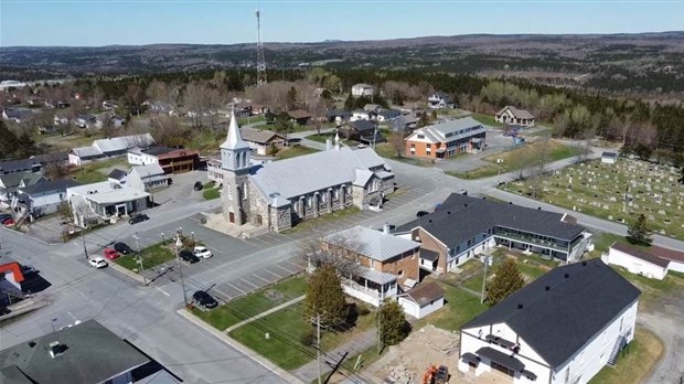 Normand DeLessard présente Sainte-Justine vue du ciel