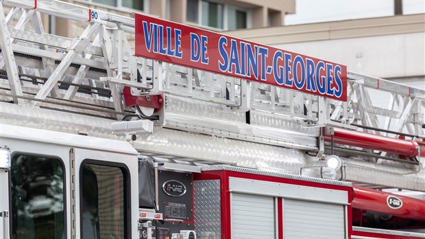 Début d'incendie dans une cabane à sucre de Saint-Georges