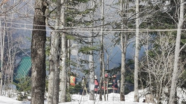 Incendie à Saint-Georges : la petite cabane à sucre familiale est une perte totale