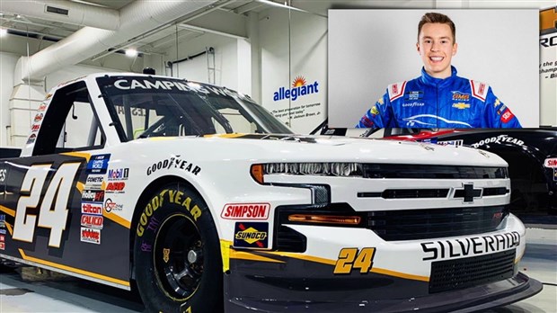 Une première course sur terre battue pour Raphaël Lessard