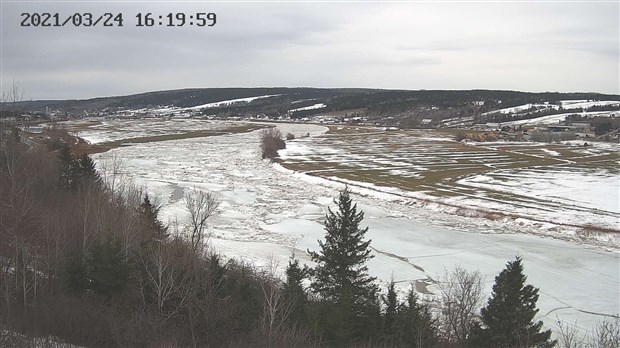 Rivière Chaudière : il y a maintenant un embâcle à Beauceville
