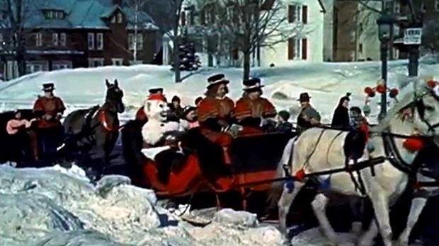 Normand DeLessard présente le Carnaval de Québec en 1956