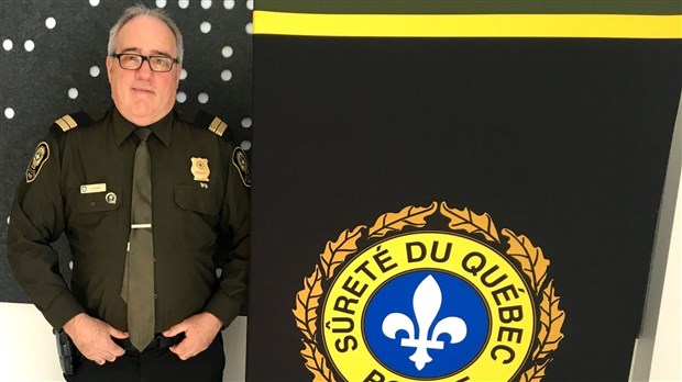 Guy Cliche nommé directeur du centre de services de la SQ de Saint-Georges