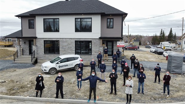 Un groupe de Quirion Métal remporte le tirage de la Maison Moisson Beauce