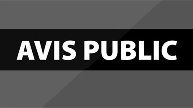 AVIS PUBLIC