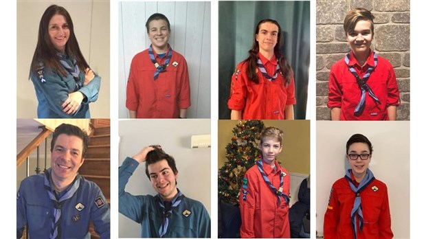 Des jeunes scouts de Saint-Georges participent au Défi têtes rasées
