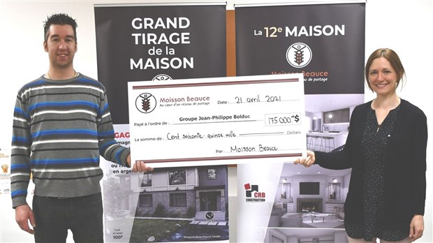 Les gagnants du tirage de la Maison Moisson Beauce se partagent 175 000 $
