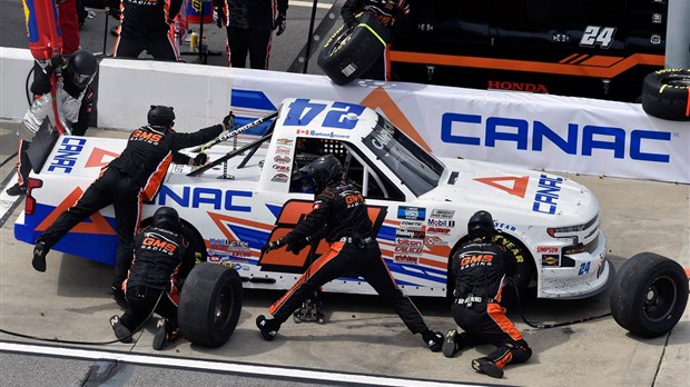 Raphaël Lessard de retour en piste sur le circuit du Kansas Speedway