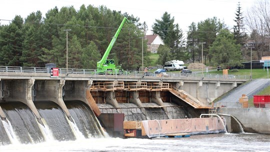 L'accès au chantier du barrage Sartigan est interdit
