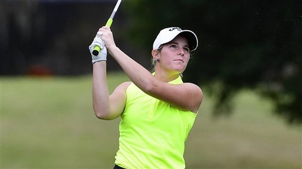 La golfeuse Josée Doyon en action ce weekend