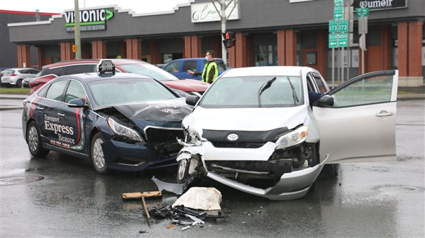 Collision à Saint-Georges : l'un des conducteurs n'a pas respecté la priorité