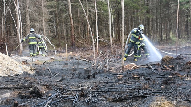 Incendie dans le secteur de Cumberland