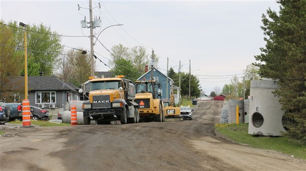 Travaux de réfection routière à Saint-Georges 