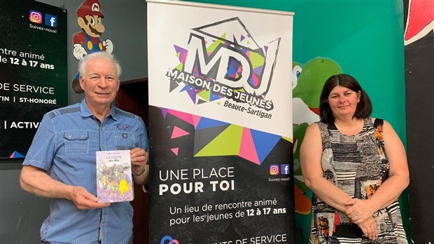 « La faute aux lilas »: un livre beauceron au profit de la Maison des Jeunes Beauce-Sartigan