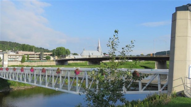 Fermeture temporaire de la passerelle de l'île Ronde