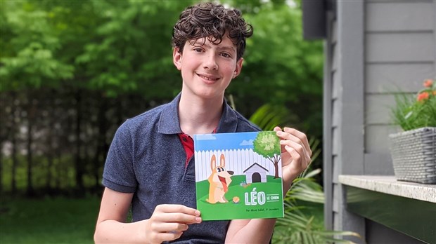 Alexis Labbé relève le défi d'écrire un livre pour enfants