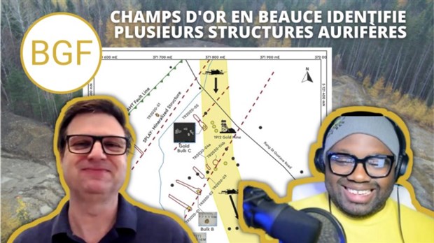 Champs D'or En Beauce identifie plusieurs structures aurifères: le PDG nous en dit plus