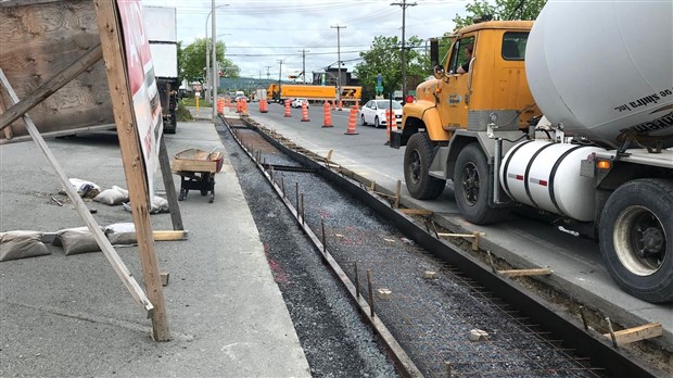 Saint-Georges : réfection des trottoirs sur la 1ère avenue