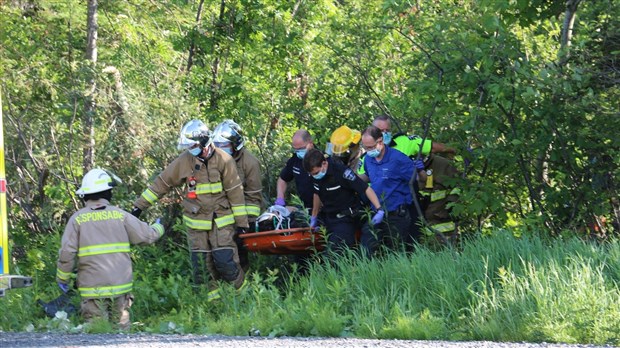 Un jeune conducteur blessé dans une sortie de route à Sainte-Aurélie