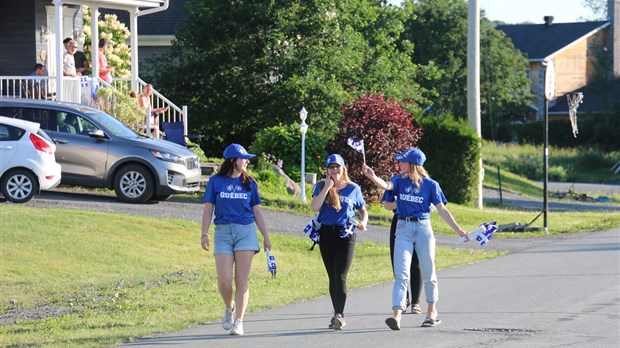 Défilé à Saint-Victor pour la Fête nationale du Québec